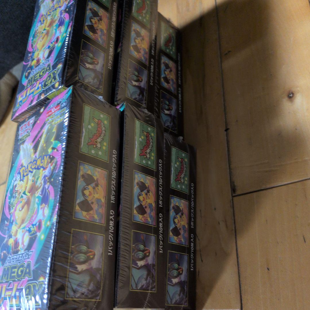ポケモンカードBOX MEGAドリームex 6BOXシュリンク付新品未開封