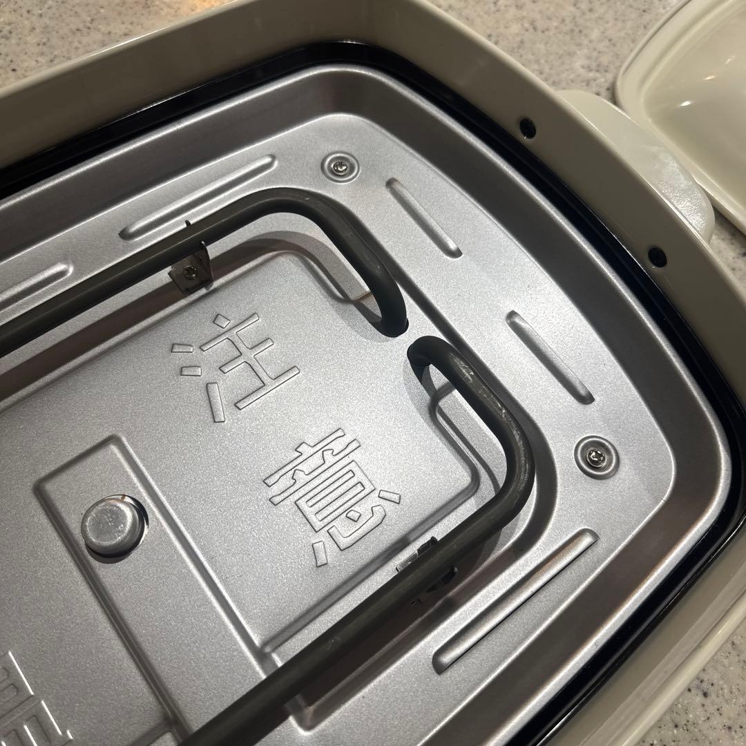 短時間一回のみ使用！ブルーノ　グランデ　4点セット！深鍋、グリル　たこ焼き