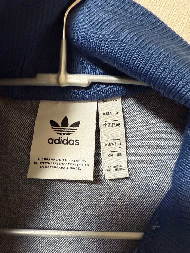 adidas デニム ジャケット M