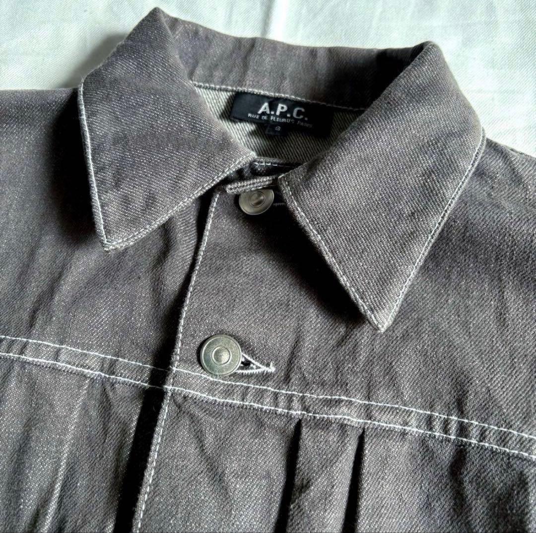 A.P.C. denim jacket 2nd　セカンド　ブラック　黒　Gジャン