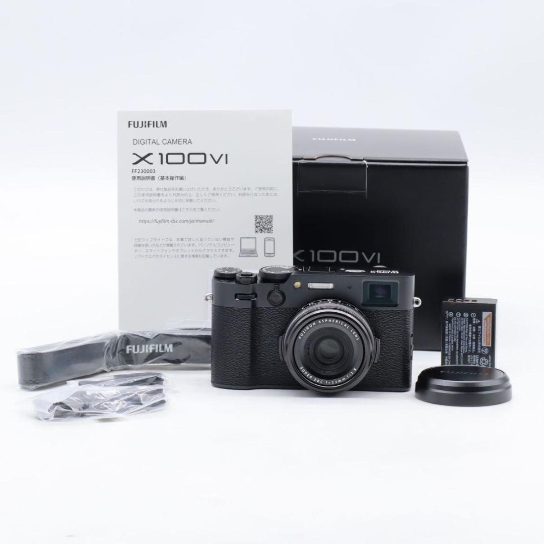 富士フイルム X100Ⅵ ブラック X100Ⅵ-B JP #4043