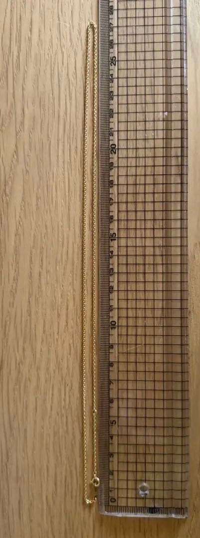 ル*ン様 18金ネックレス 小豆チェーン 1.5mm 55cm イエローゴールド