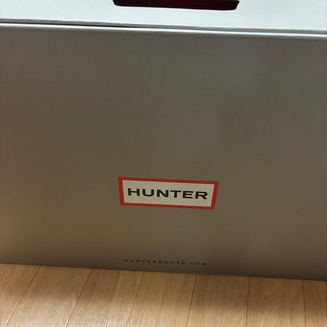 HUNTER レディース 長靴 ブラック UK6