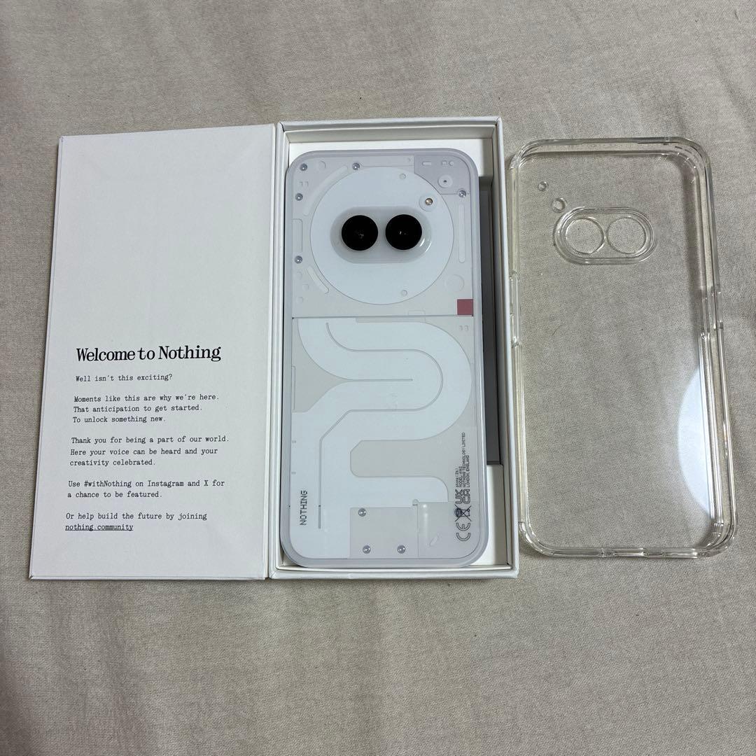 Nothing Phone 2a本体 256GB + クリアケース