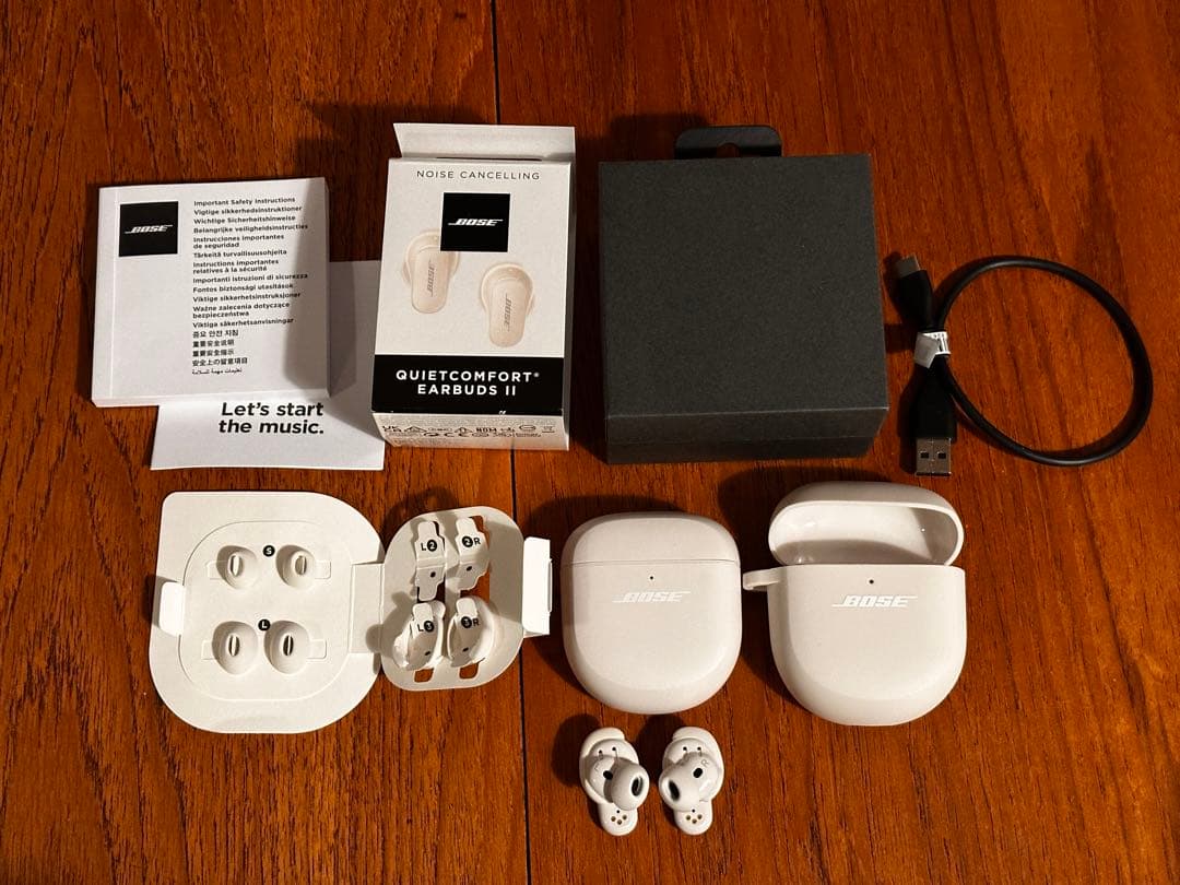 Bose QuietComfort Earbuds II ノイズキャンセリング