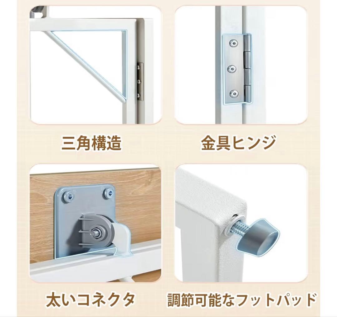 木製折りたたみデスク パソコンデスク 多機能 80x40cm