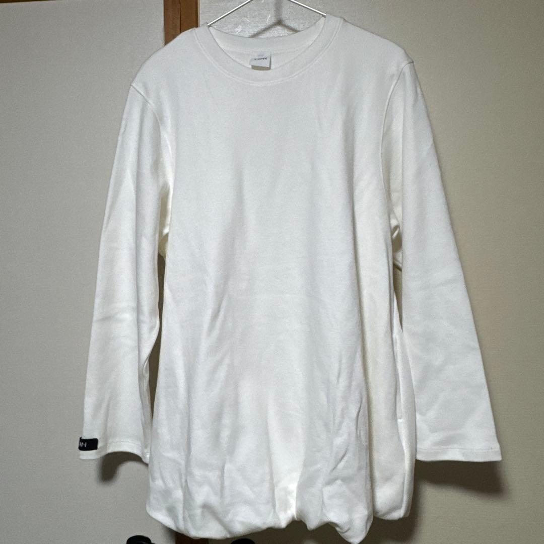 トップス YENN BALLOON TUNIC PO White