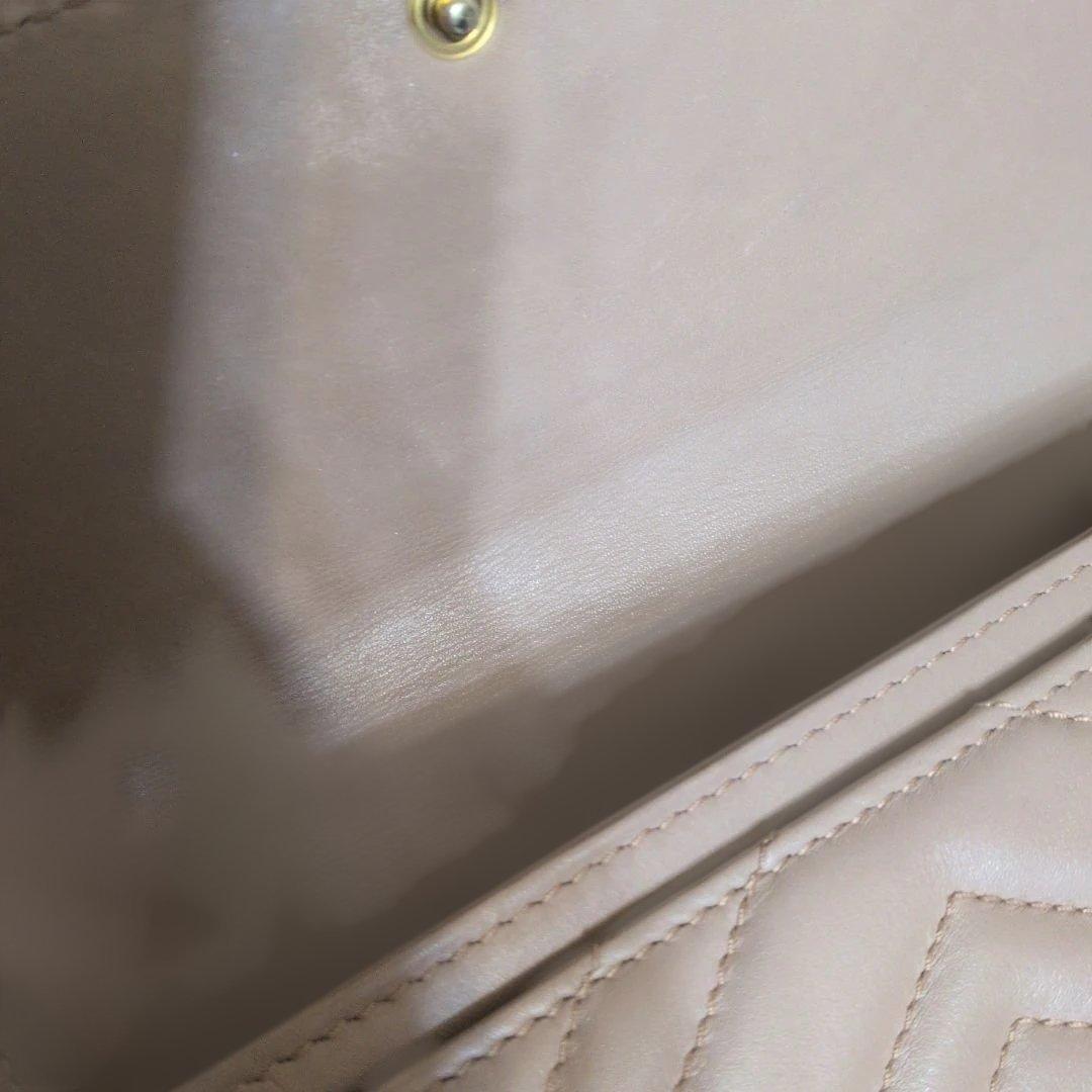 #新品同様　#GUCCI ハニーブラウン 長財布 GGロゴ#正規品