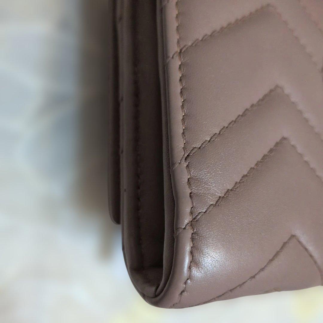 #新品同様　#GUCCI ハニーブラウン 長財布 GGロゴ#正規品