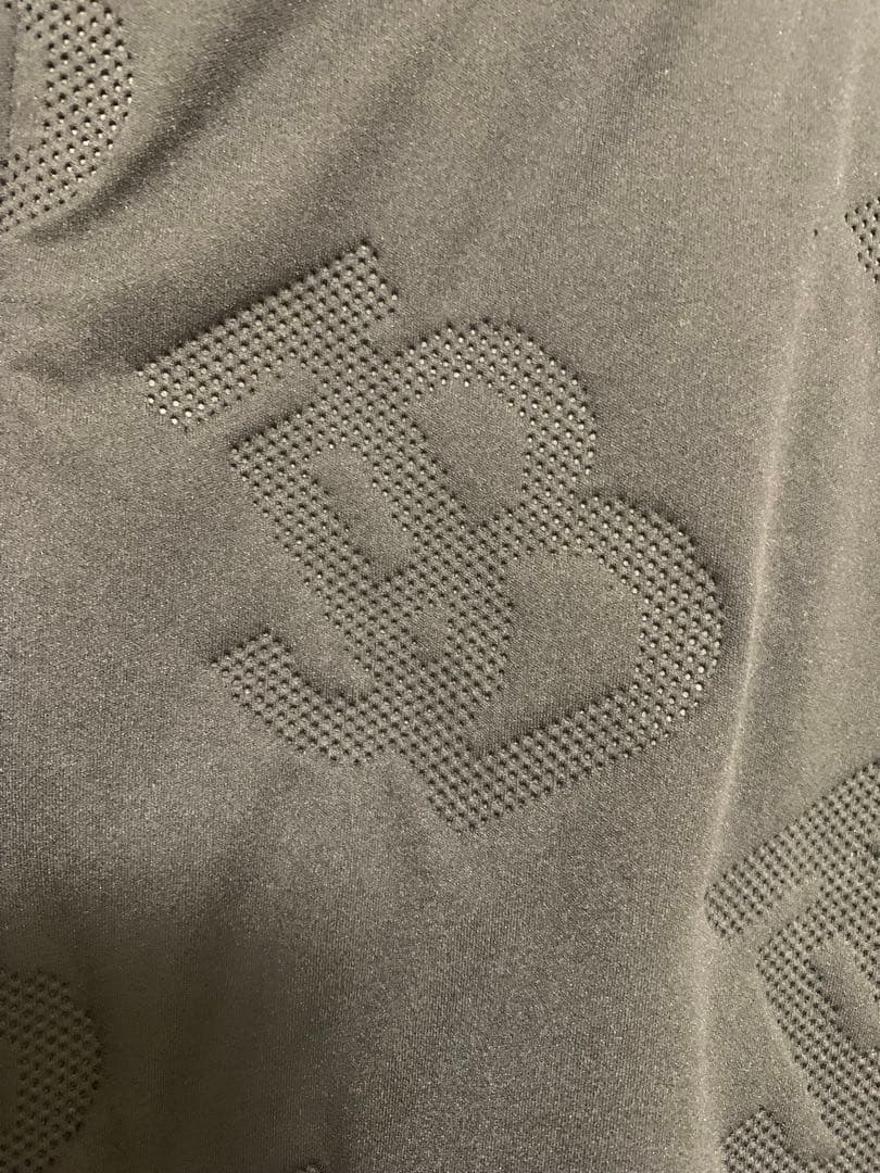 JACK BUNNY暖かい中綿ベストワンピース ブラック/ホワイト　レディース