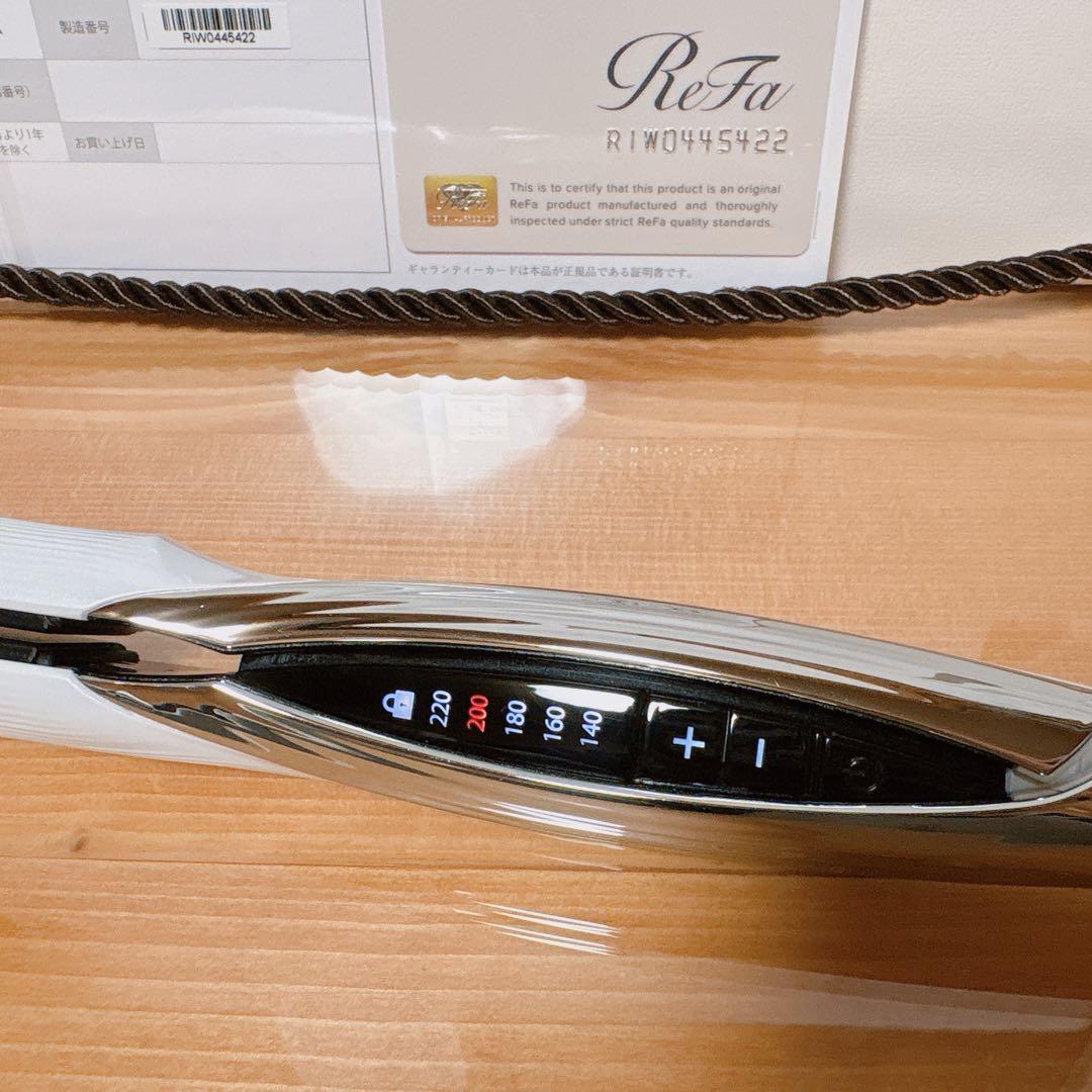 【 り 出品】リファビューテックストレートアイロン