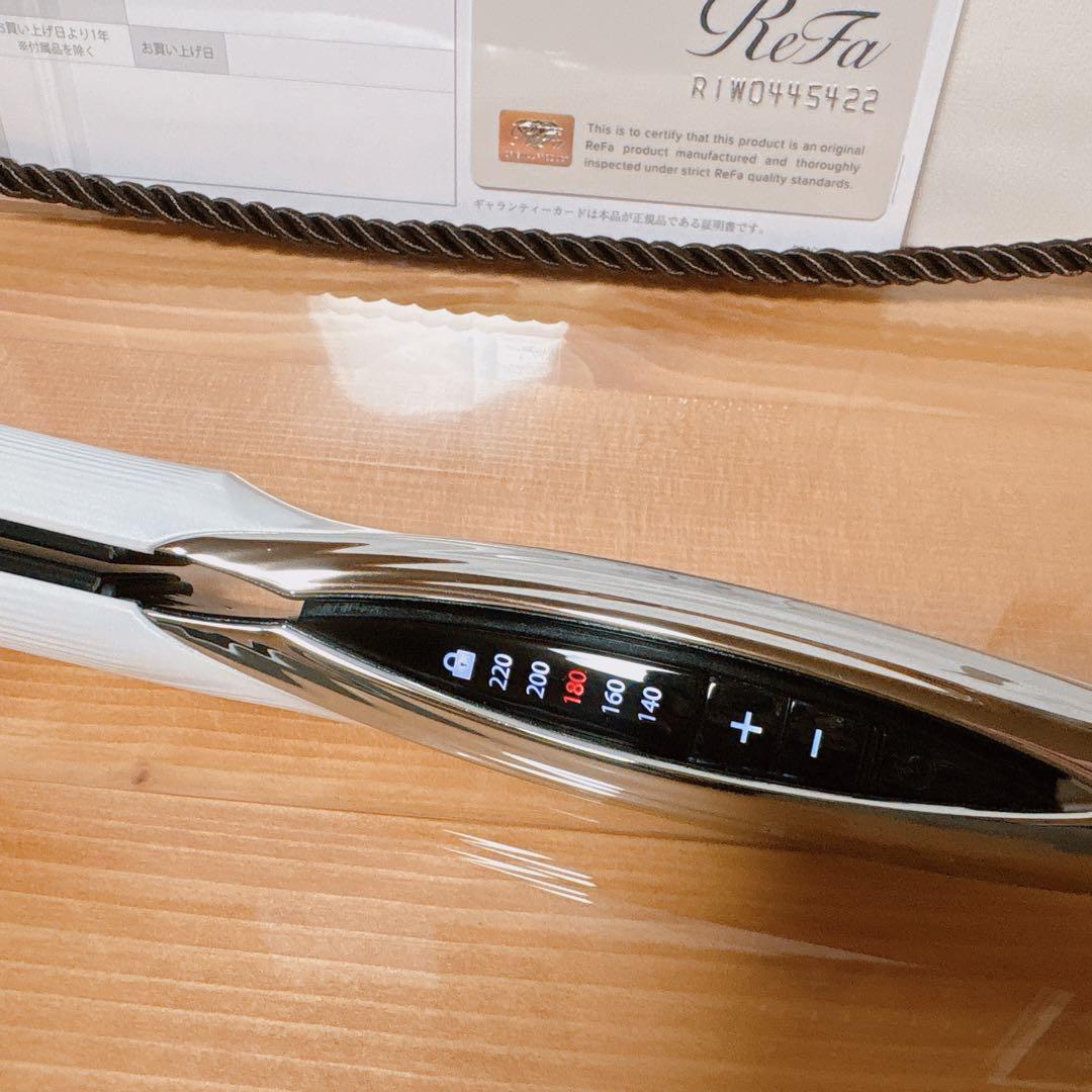 【 り 出品】リファビューテックストレートアイロン