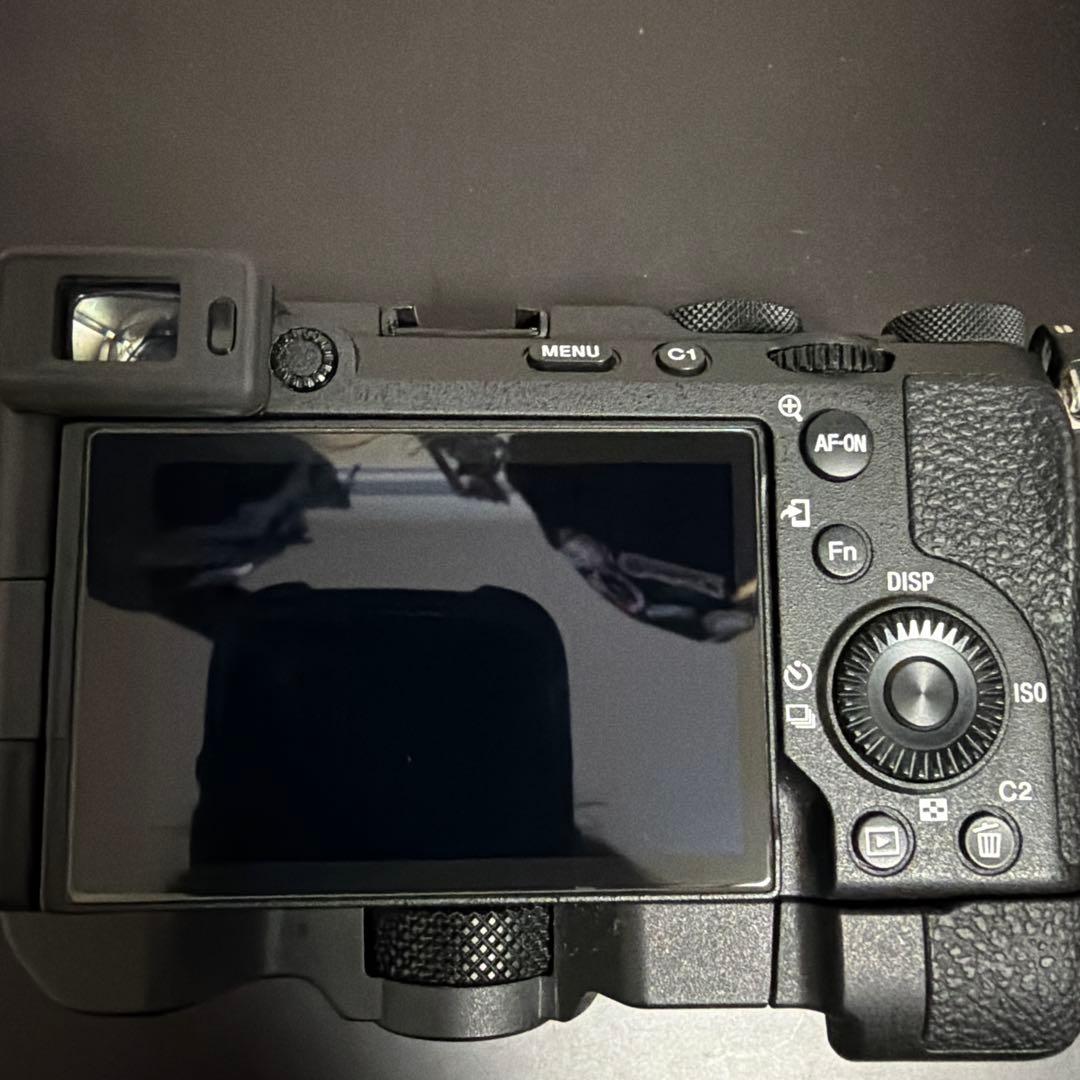【美品】SONY α7CⅡ ミラーレス 純正グリップ付き