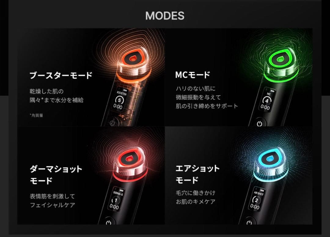 メディキューブ AGE-Rブースタープロ　美顔器　ブラック　大人気　おまけ付き❤︎