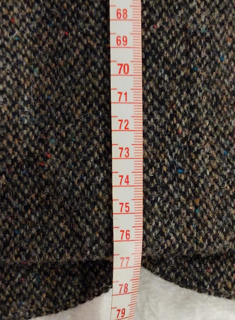 【ぽんちゃん】Papas × HARRIS TWEED ジャケット