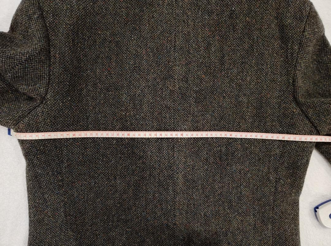 【ぽんちゃん】Papas × HARRIS TWEED ジャケット