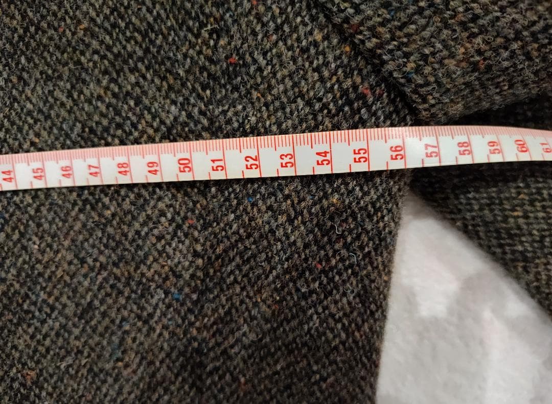 【ぽんちゃん】Papas × HARRIS TWEED ジャケット