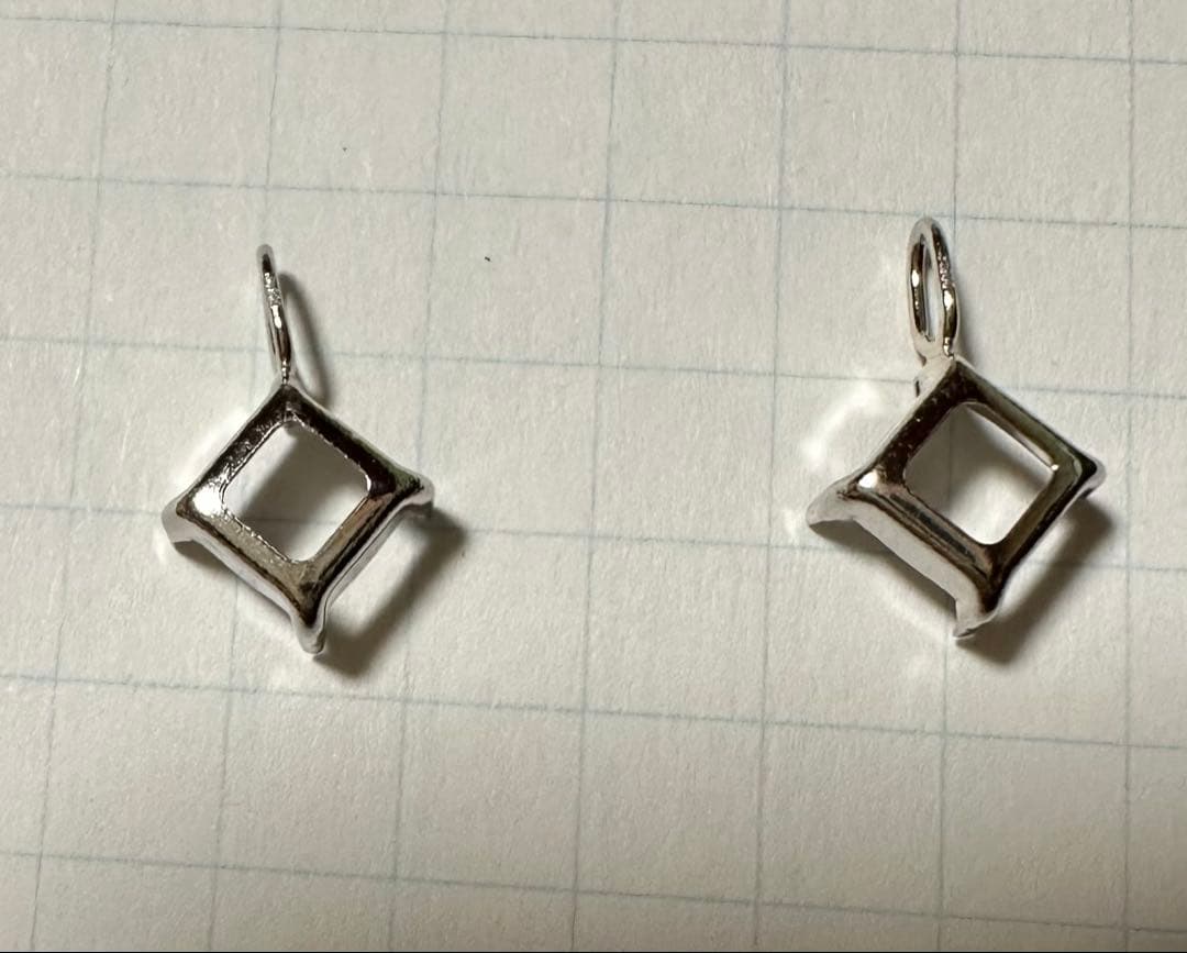 【シンページ】PT 5角 ペンダントトップ 2個