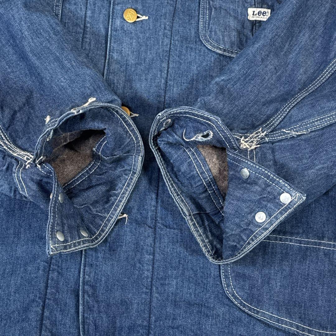 70s Lee 81-LJ ヴィンテージ デニムカバーオールブランケット 44R