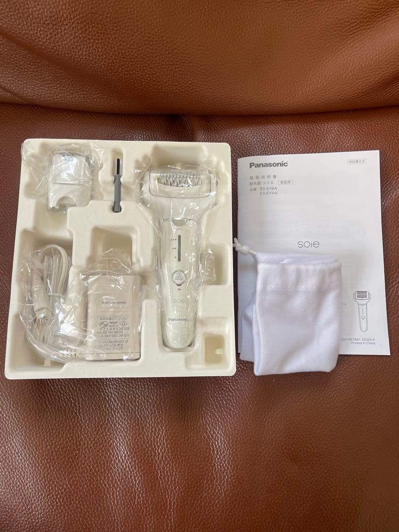 使用1回のみ Panasonic ES-EY4A-W 脱毛器 ソイエ soie