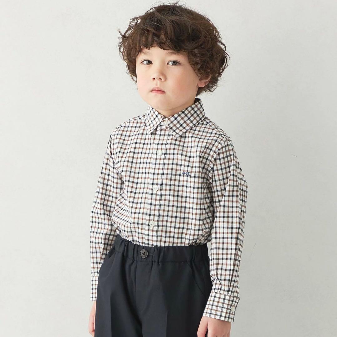 新品　2025 グリーンレーベル　ジャケット　パンツ　ボウタイ　シャツ　120