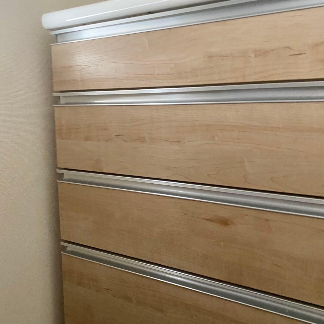 大川家具 キッチン 収納 カウンター 食器棚 カップボード レンジ台 120cm