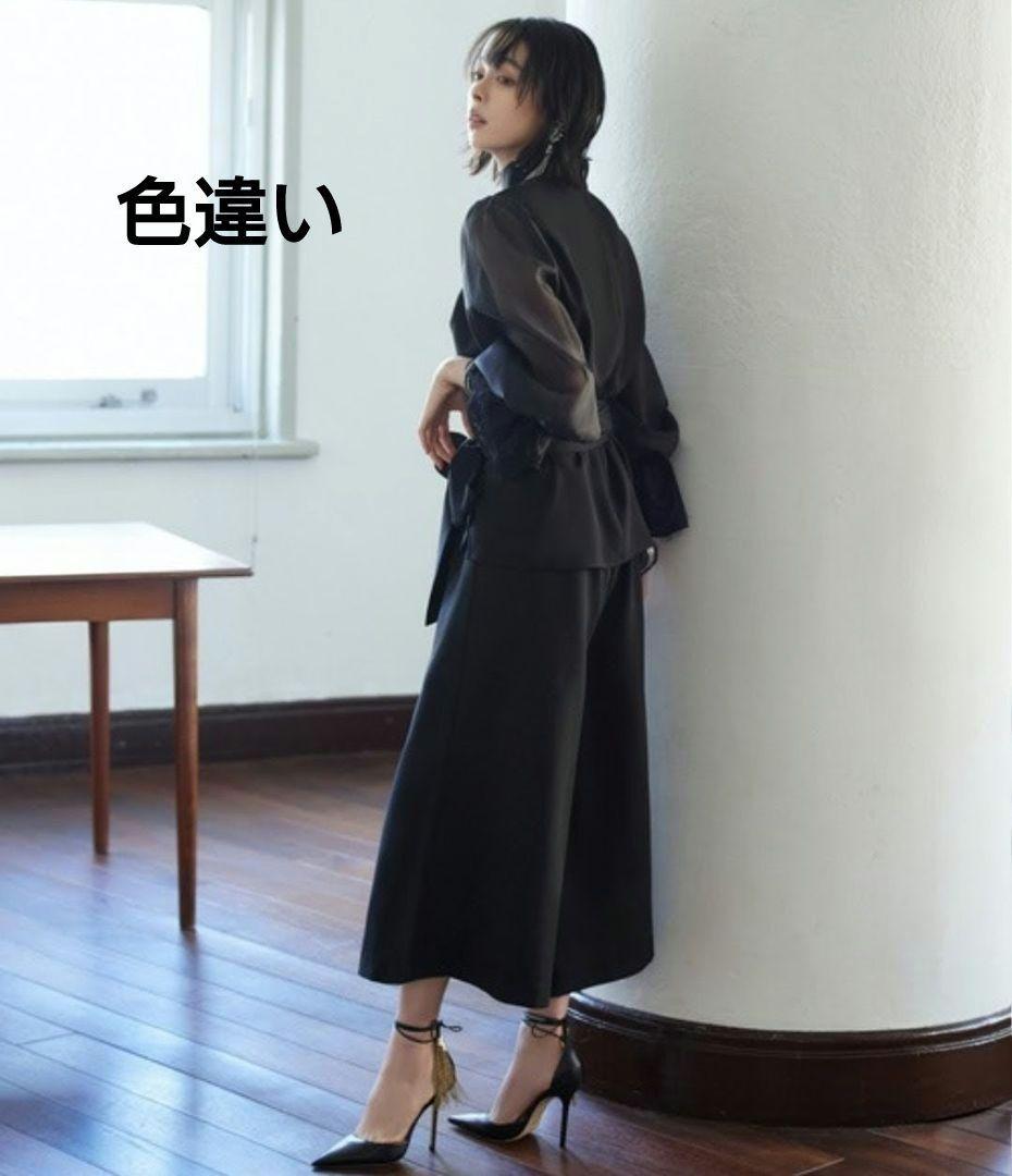 【美品】RUIRUE BOUTIQUE パンツドレス 結婚式 お呼ばれ 美脚効果