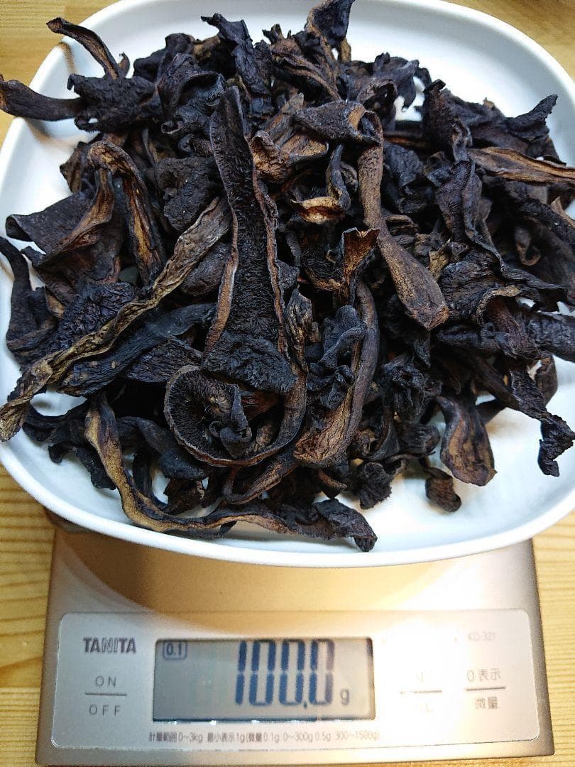 香茸 乾燥100g コウタケ 信州 国産　天然キノコ　フォローアドバイスつき