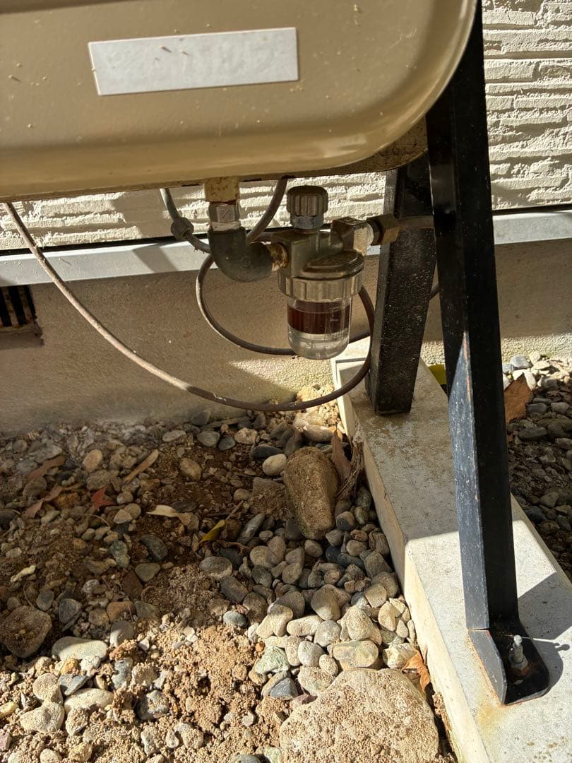 灯油タンク角型約９０Ｌ東洋アルテタイト産業株式会社中古品