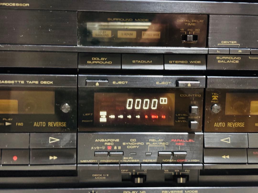 パイオニア　レトロなコンポ private CD.カセット.ラジオ.レコード