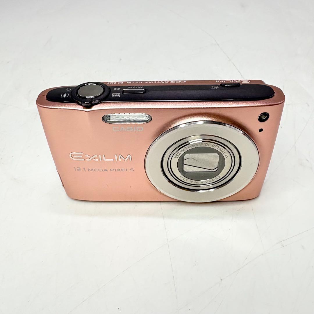 【極美品！・付属品完備】 CASIO カシオ EXILIM EX-Z400ピンク