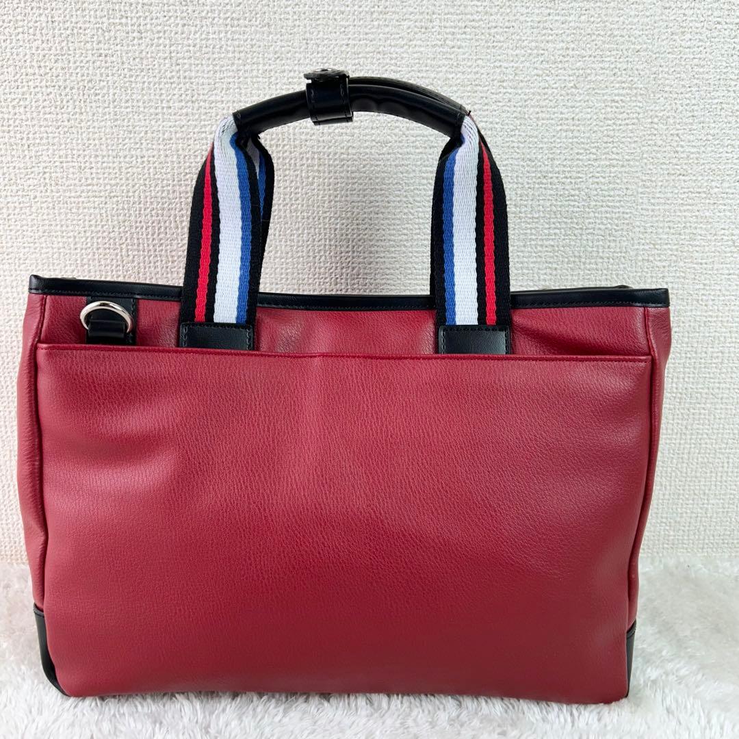 美品✨CASTELBAJAC カステルバジャック 2WAYバッグ 赤 ショルダー