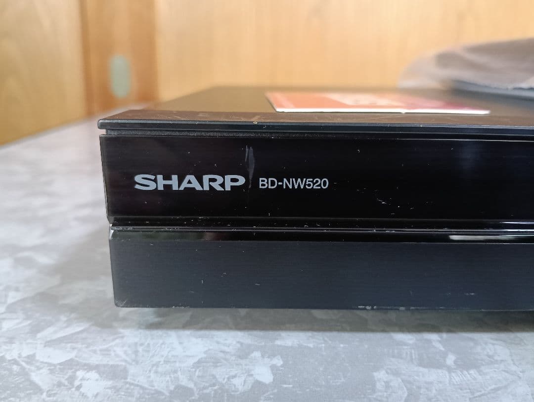 SHARP AQUOS ブルーレイレコーダー BD-NW520 新品リモコン付