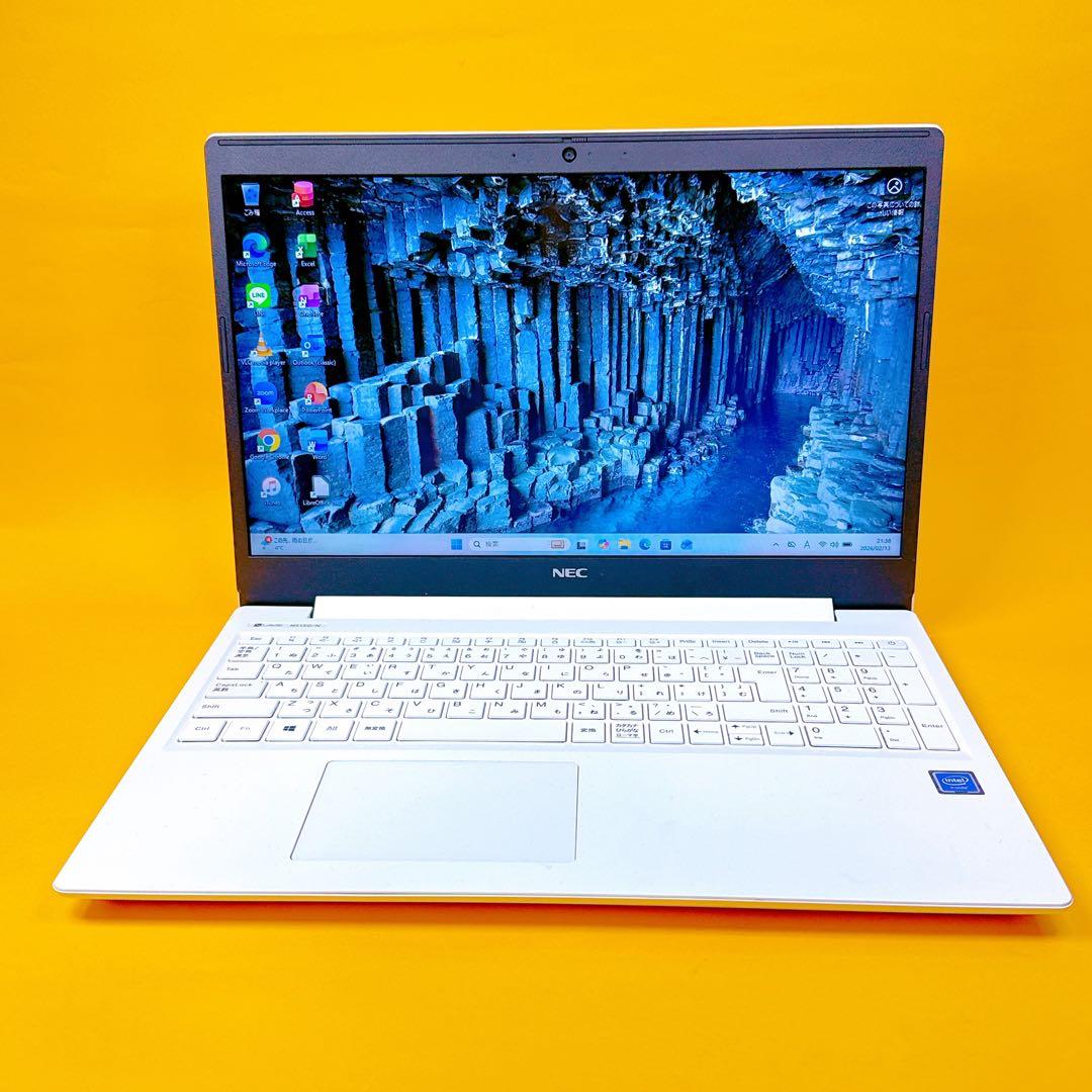 Word Excel⭐️高速SSD windows11ノートパソコン カメラ薄型