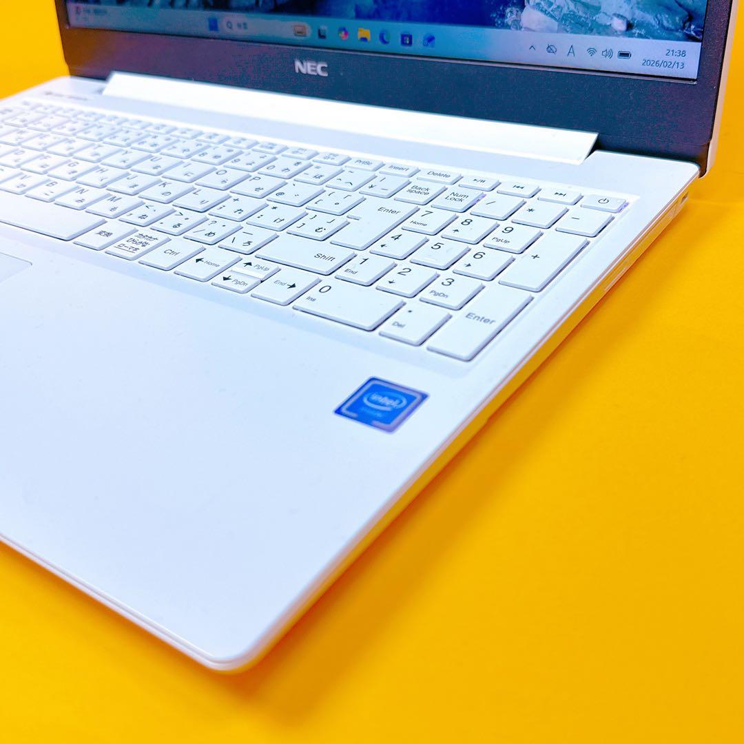 Word Excel⭐️高速SSD windows11ノートパソコン カメラ薄型