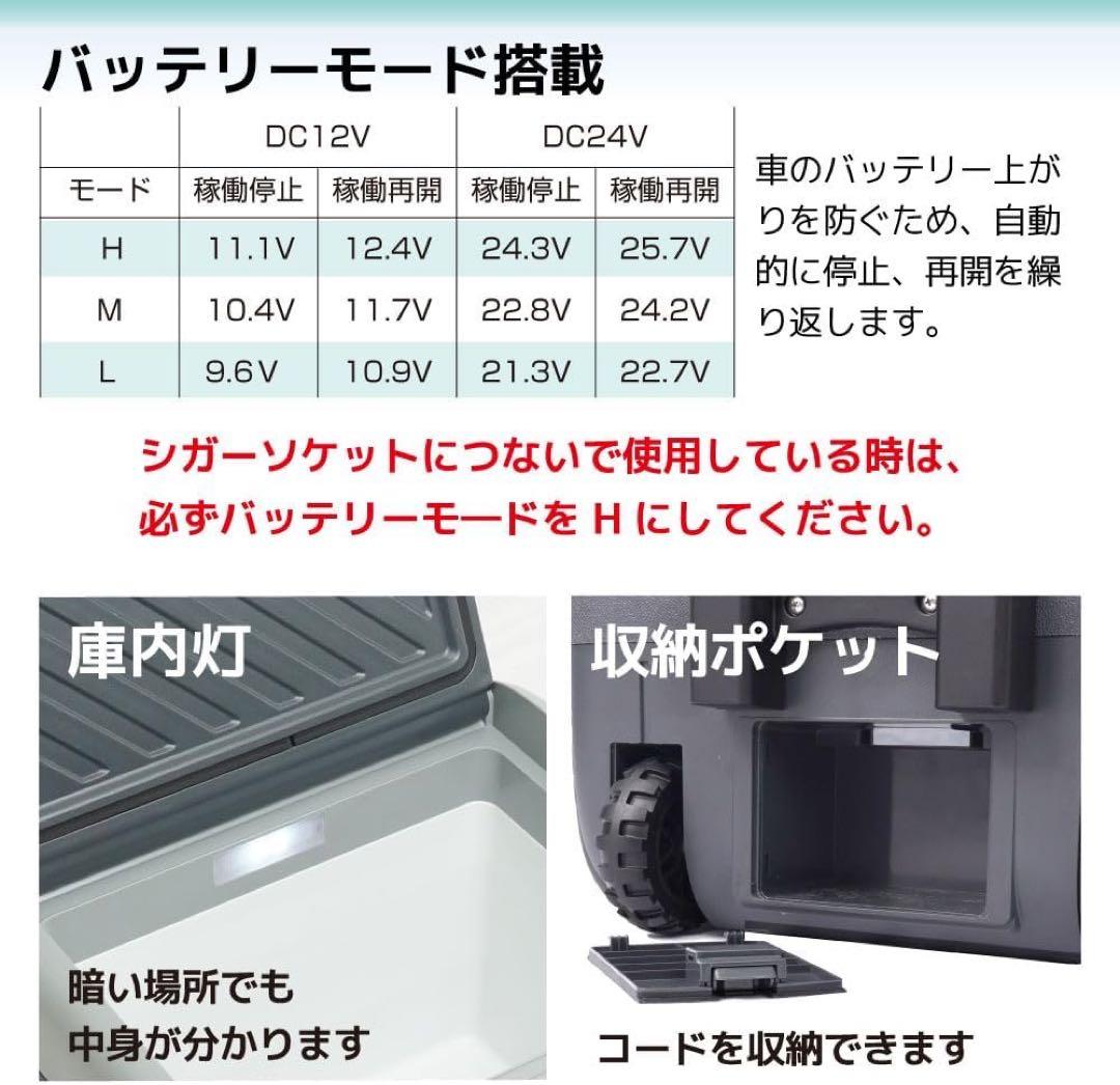 THANKO キャスター付き ポータブル冷蔵庫 冷凍庫18L 車用 車載用