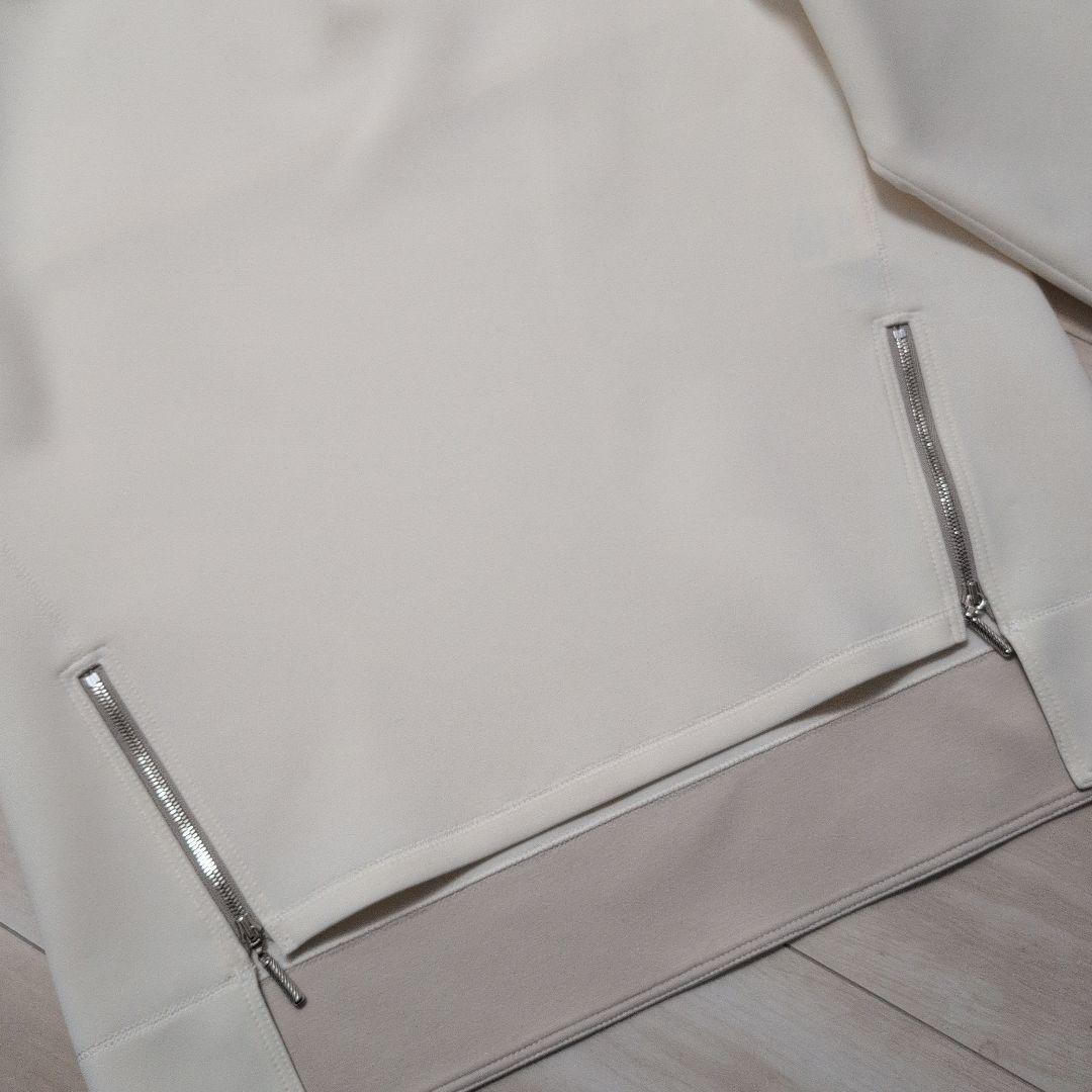 モラビトプルミエ サイドジッパー 長袖 トップス