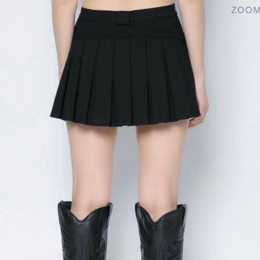 back pleats skirt メルトザレディ