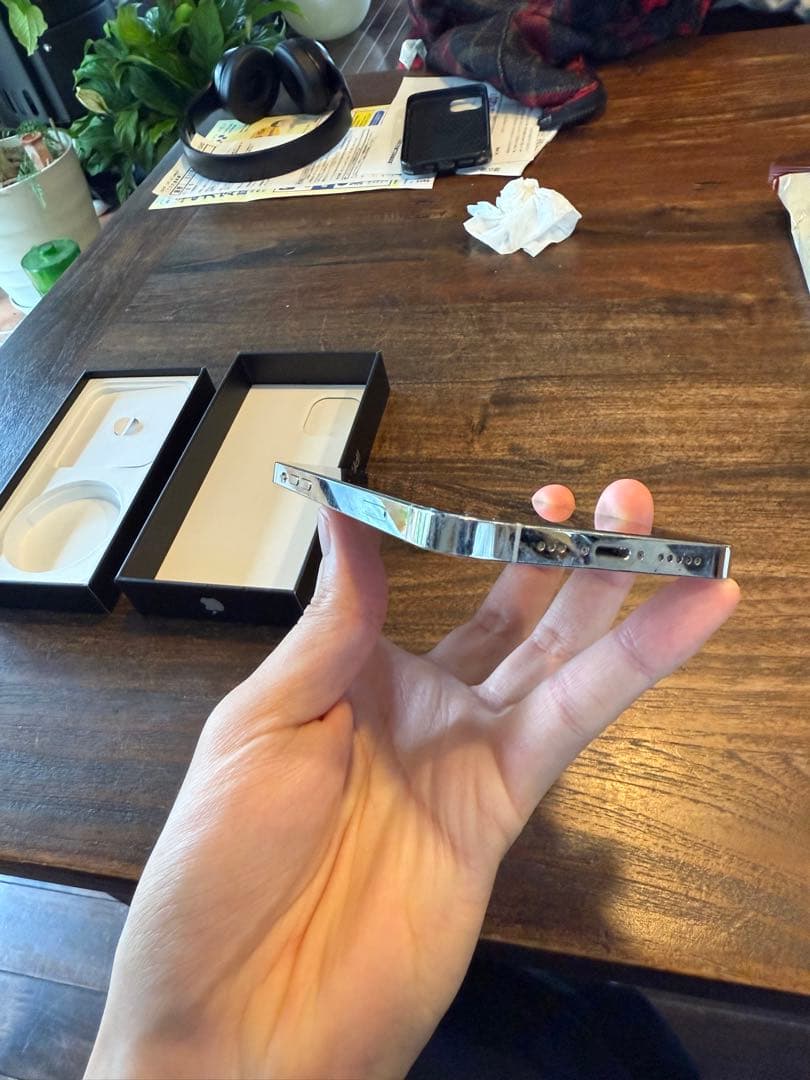 箱付き iPhone12 pro 256gb シルバー SIMフリー