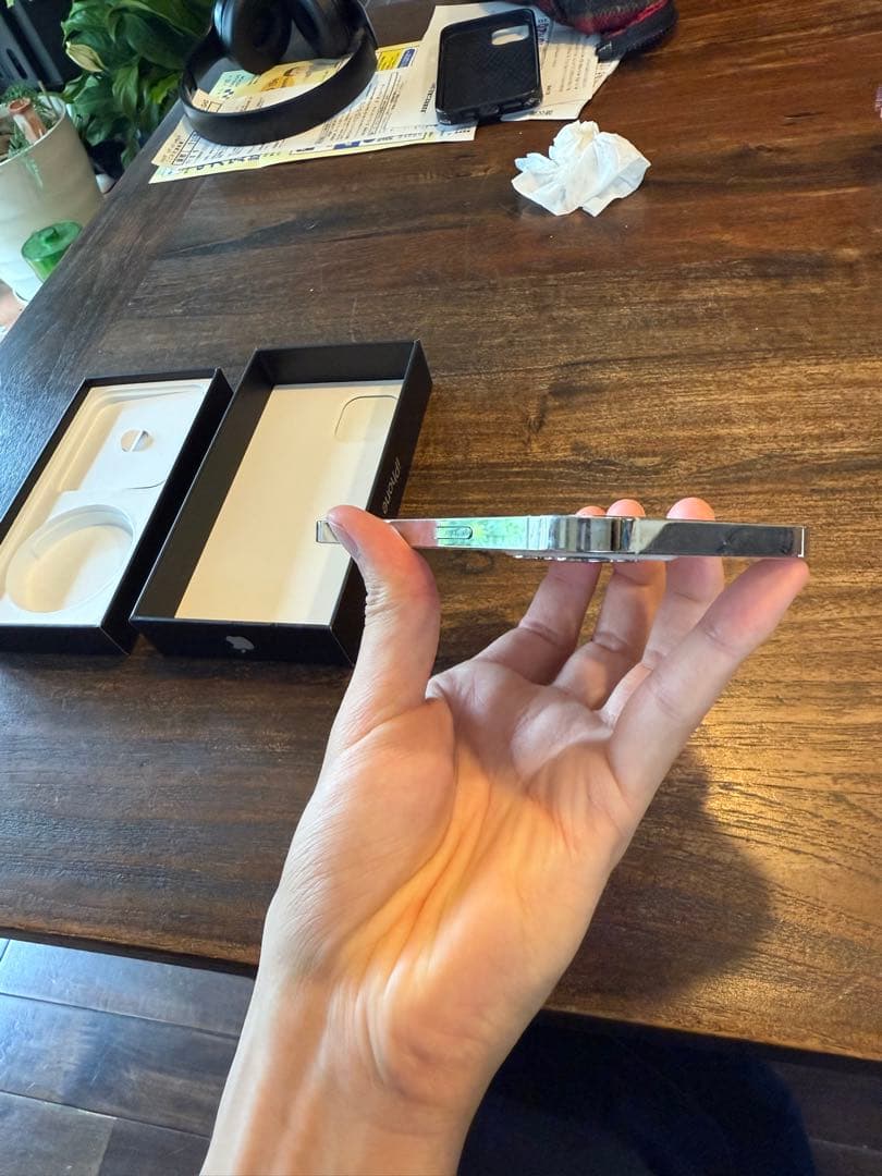 箱付き iPhone12 pro 256gb シルバー SIMフリー