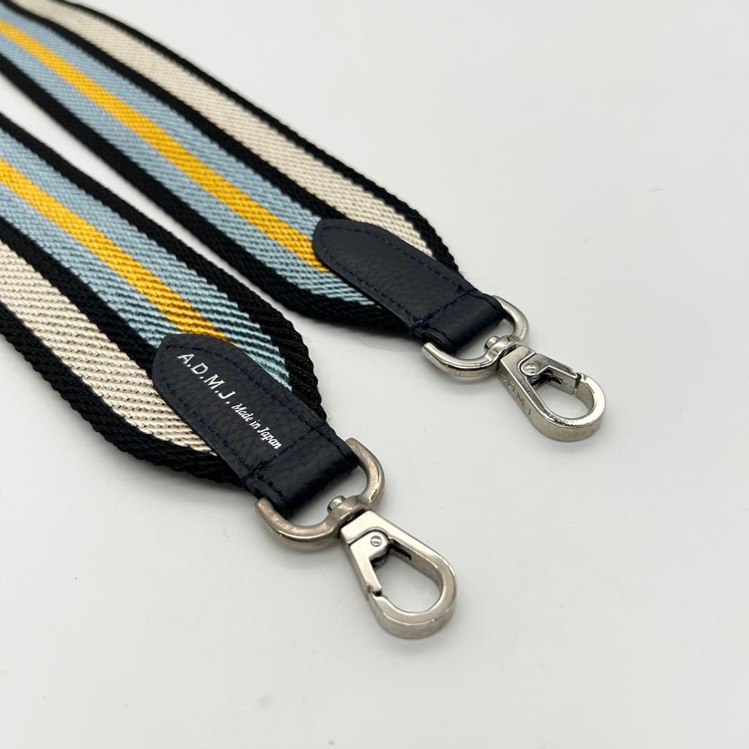 極美品　A.D.M.J　イタリアンテープショルダーストラップ　別売り