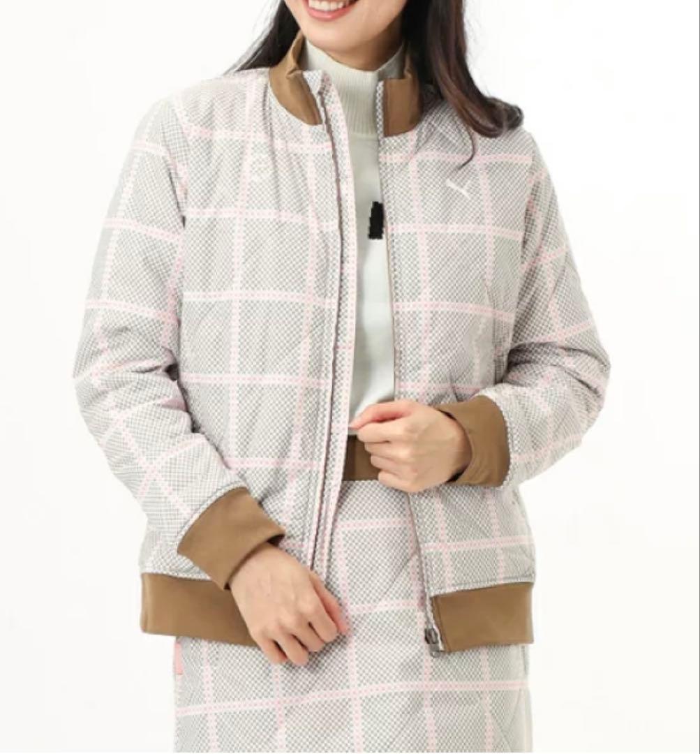 しんのすけ プーマ 中綿 防寒 ジャケット ＆ スカート PUMA ゴルフ