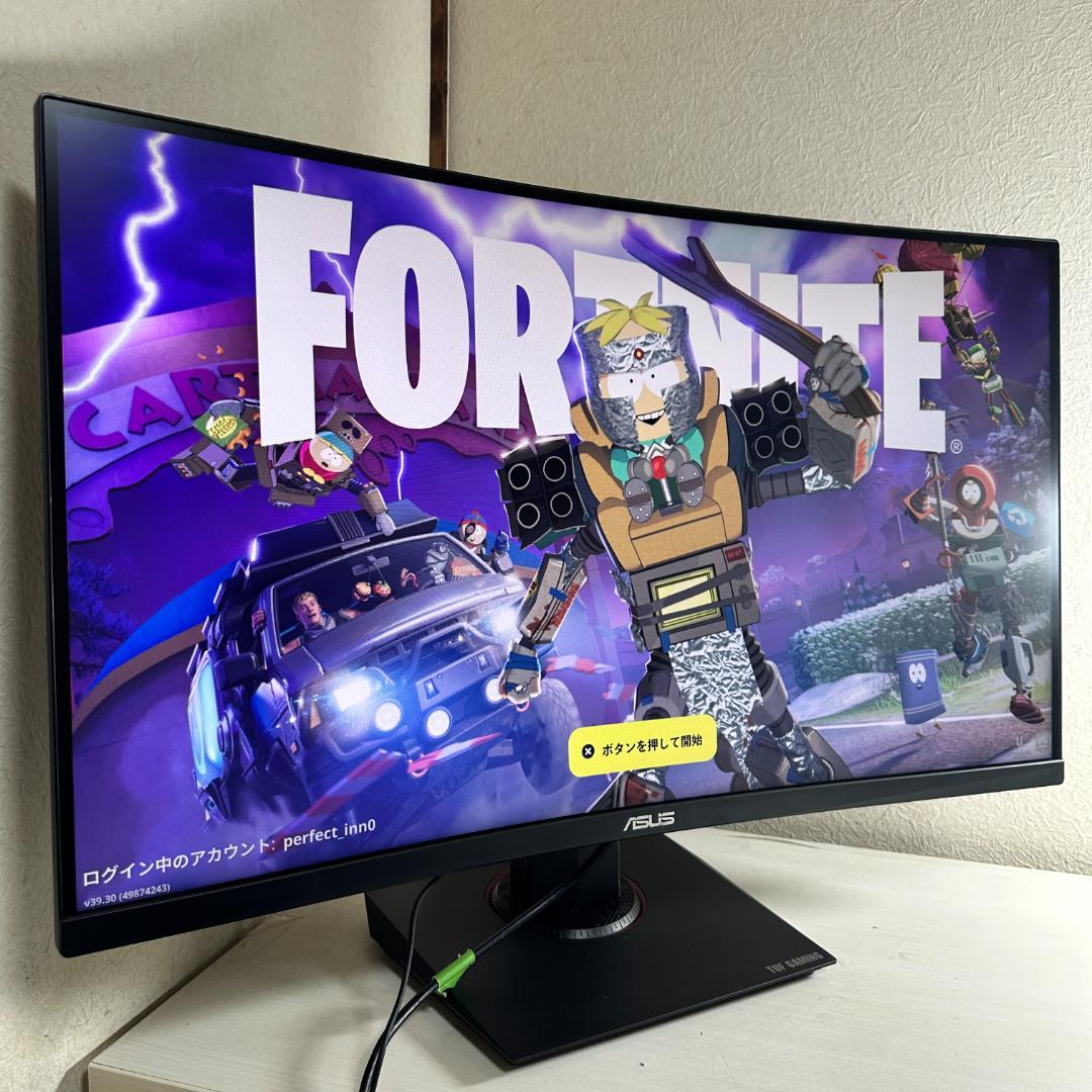 ASUS WQHD 144Hz 31.5インチ ゲーミングモニター