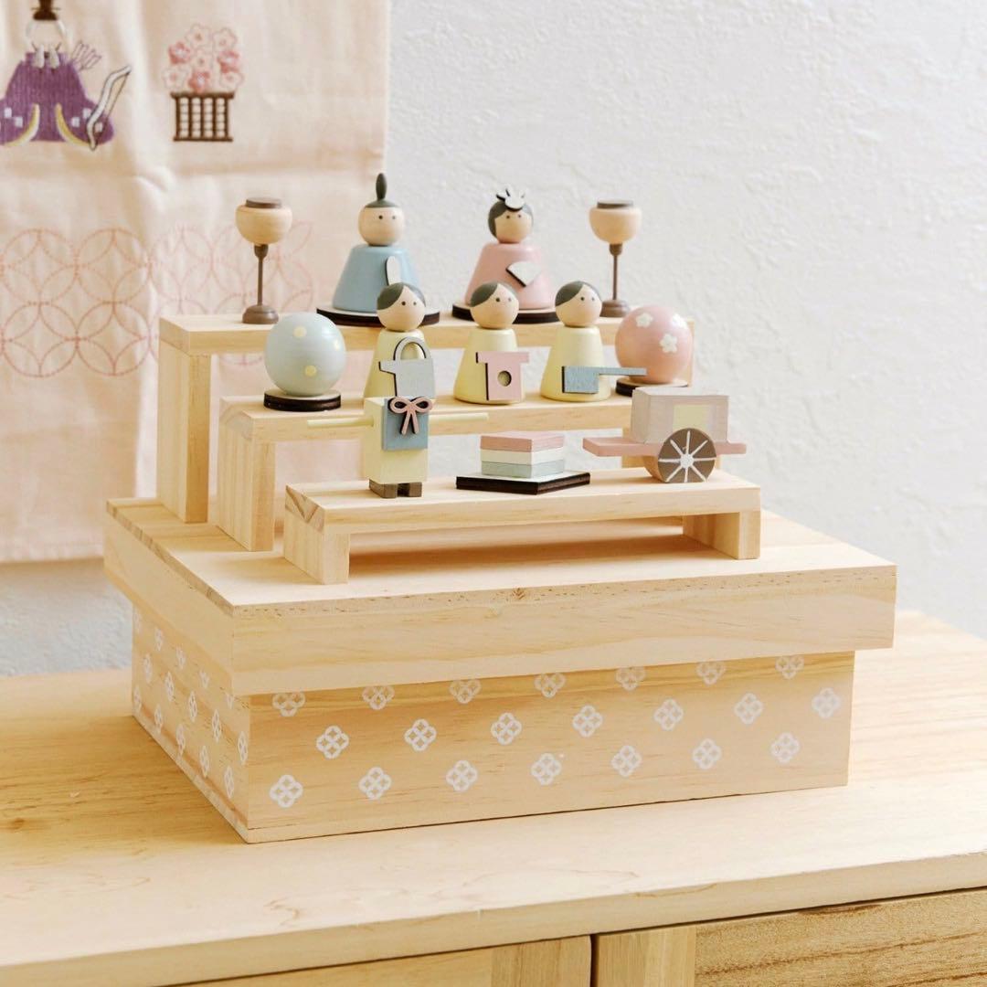 サリュ ＊ ひなまつり2026【収納できる雛人形セット】