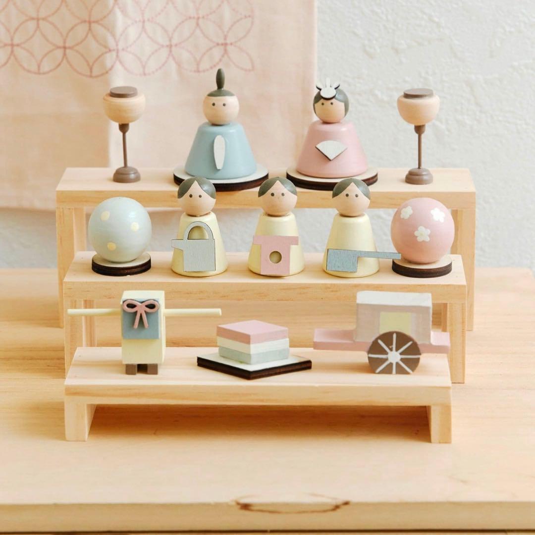 サリュ ＊ ひなまつり2026【収納できる雛人形セット】