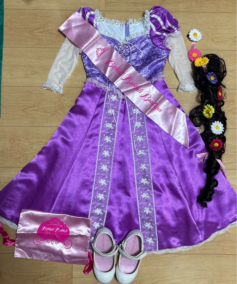 ビビディバビディブティック　ラプンツェル　ドレス　セット
