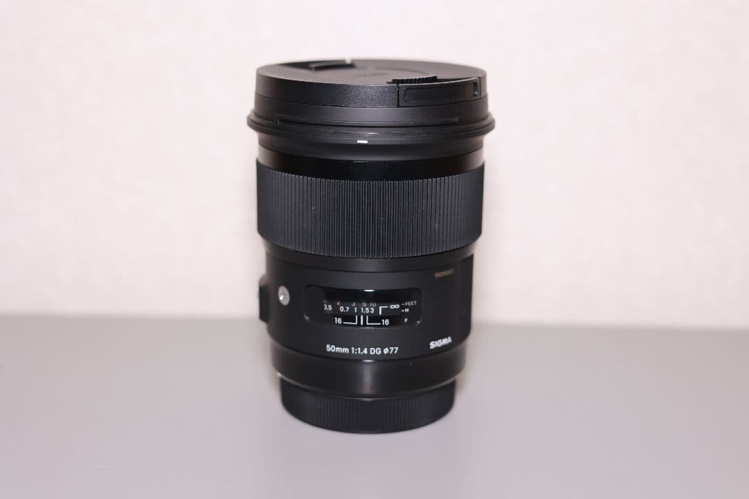 未使用に近い シグマ 50mm F1.4 DG HSM Art キヤノン用