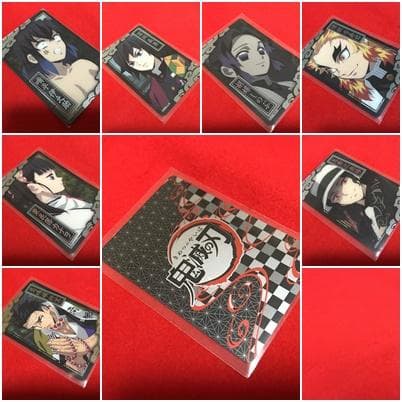 鬼滅の刃★フォルテコレクターズカード ：10富岡義勇プラスチックカード【01】