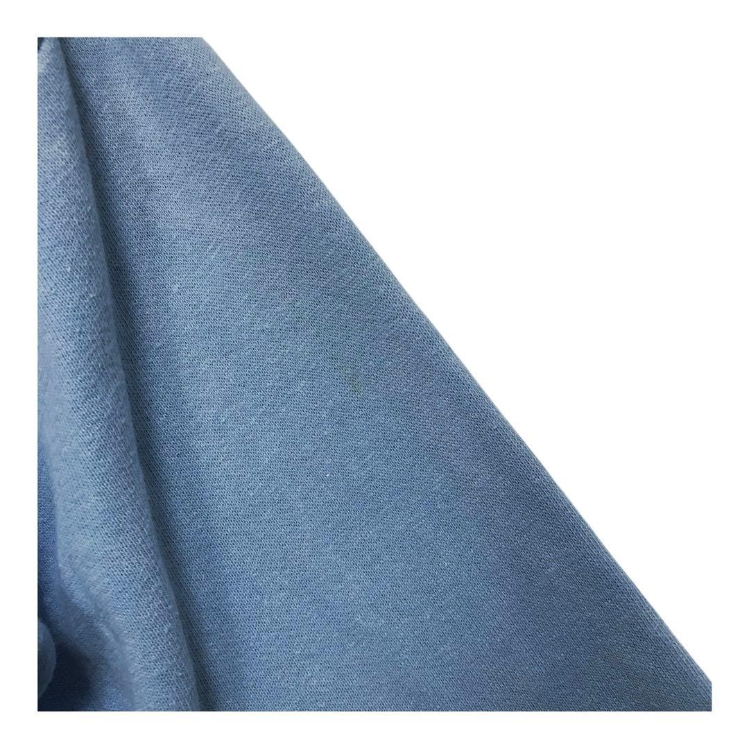 50s ビンテージスウェットトレーナー　BESTジップ　フロントライン　ブルー