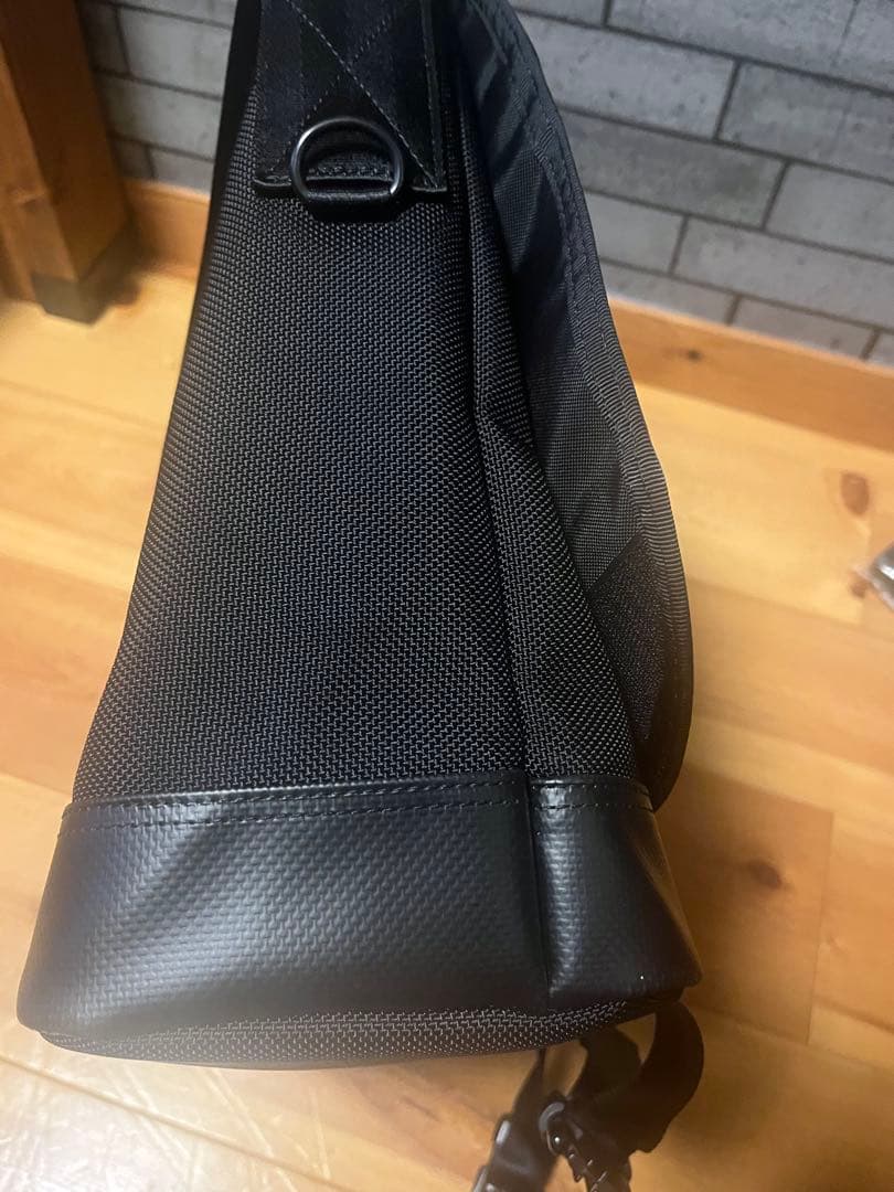 【美品】PORTER HEAT ポーターメッセンジャーバッグ 黒 吉田カバン